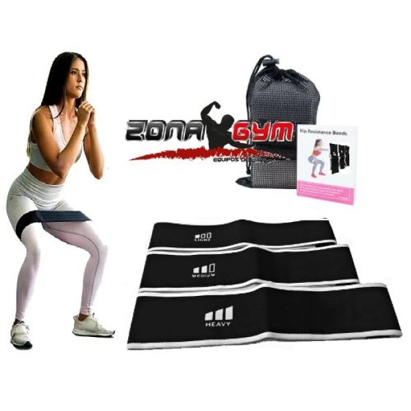 KIT DE LIGAS PARA GLUTEOS Y PIERNAS